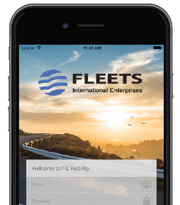 FIE Enhanced Mobility App - Screen